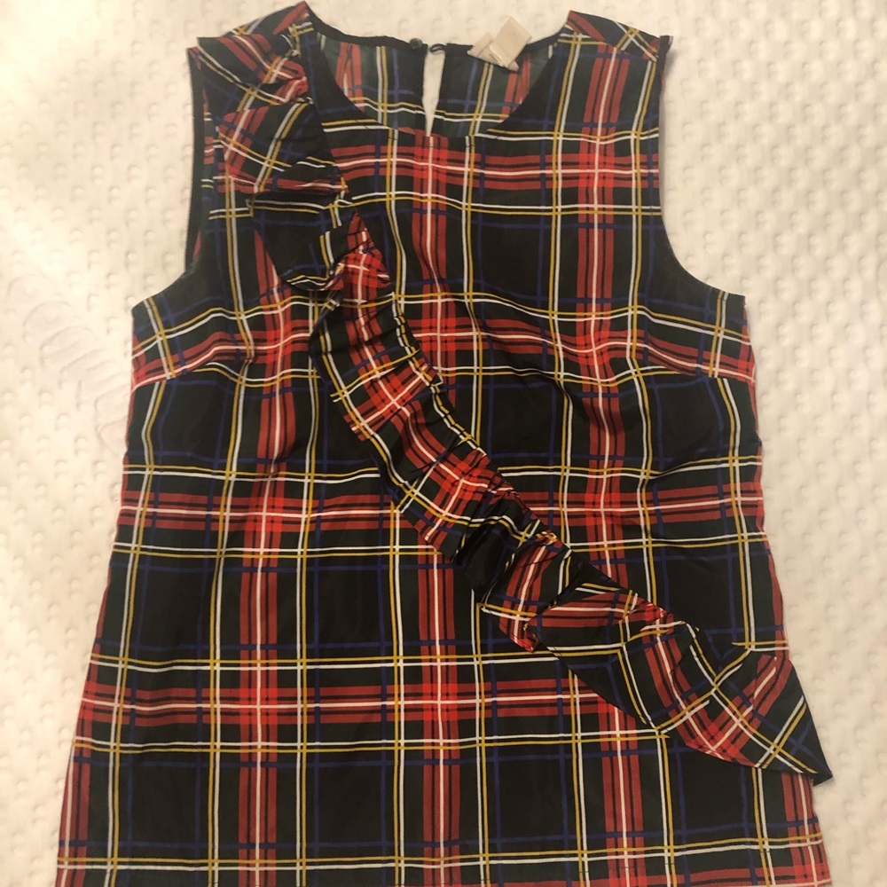 J CREW Women’s Plaid Blouse
